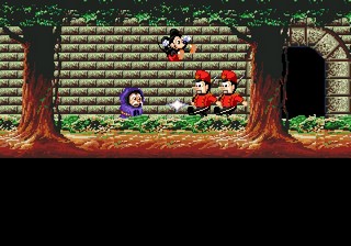 une photo d'Ã©cran de Castle of Illusion sur Sega Megadrive